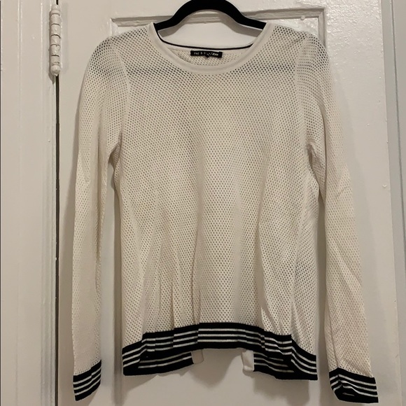Rag & Bone open back mesh sweater - Picture 1 of 4